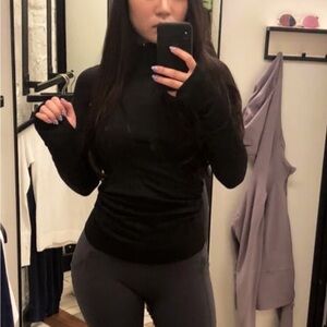 Lululemon Black Long Sleeve Top